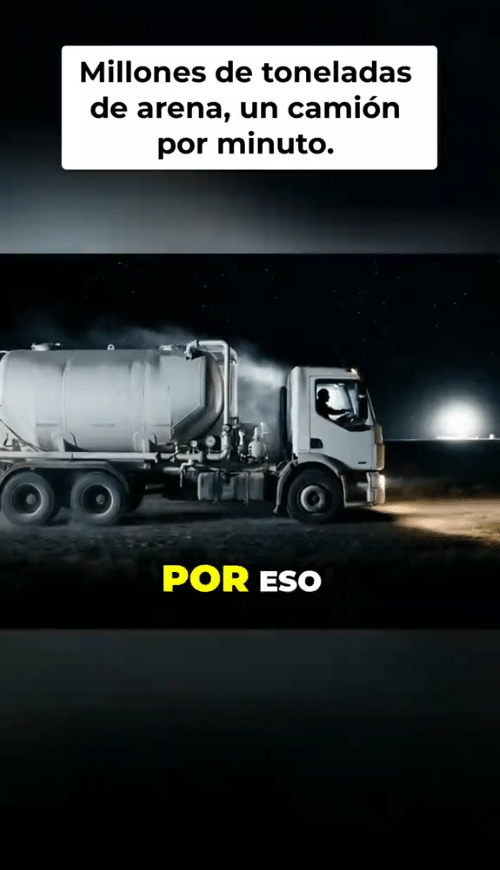 Millones de toneladas de arena 